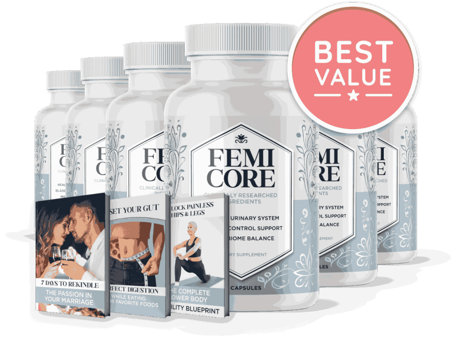 FemiCore official website order page bladder supplement
